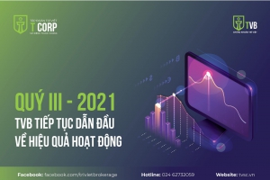QUÝ III/2021 - TVB TIẾP TỤC DẪN ĐẦU VỀ HIỆU QUẢ HOẠT ĐỘNG 
